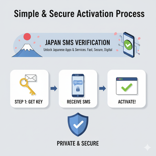 Japan SMS Verification for Pokemon Center | Instant Self-Activation Code