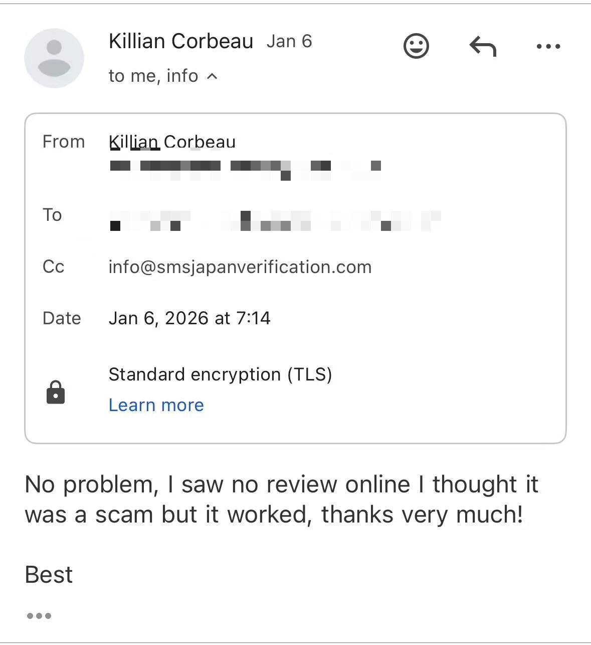 Japan Phone Verification for Pokemon Center | Instant Self-Activation Code